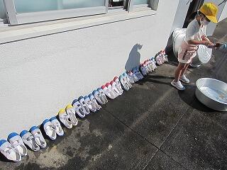 きれいになった上靴