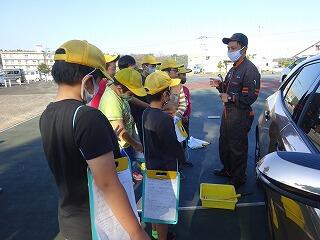自動車出張授業②