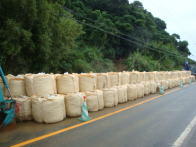 通浜の災害現場