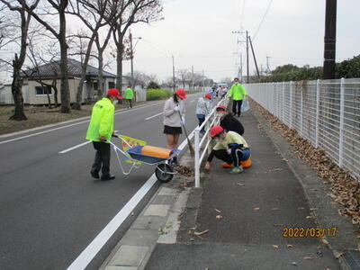 清掃活動の様子