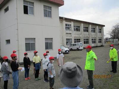 最後の挨拶とお礼の様子