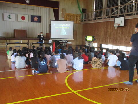 高学年の交通安全教室