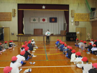 校長先生からのお話