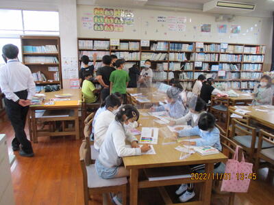 色塗りコーナー