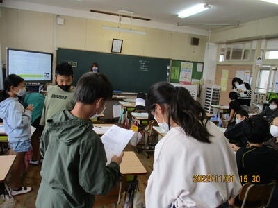 ワークショップの場面