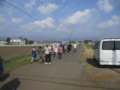 ウォーキングの様子