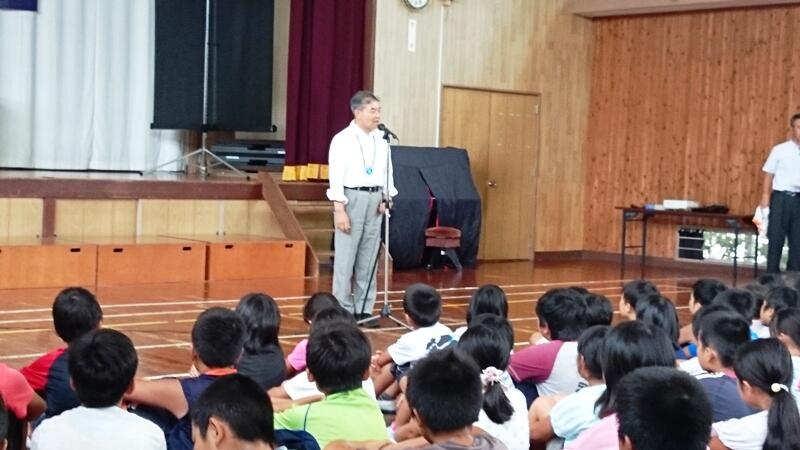 校長先生のお話