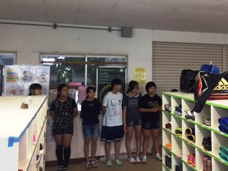 朝のあいさつ運動２