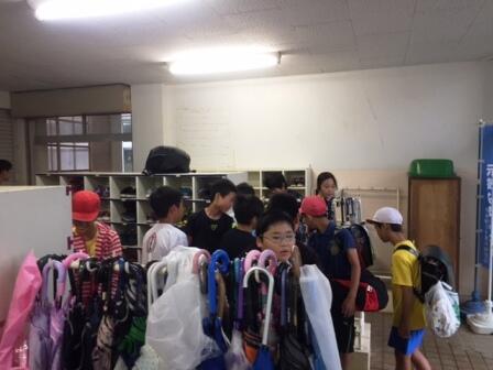 朝のあいさつ運動３