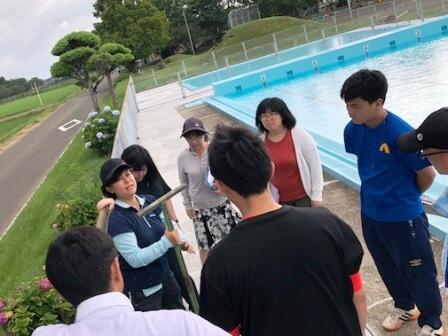 プール使用上の注意