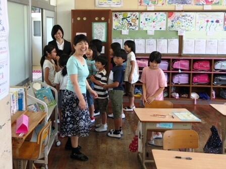 栗林先生と3年生