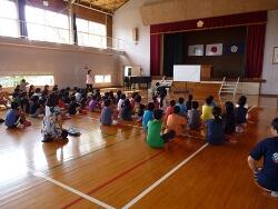 地震への対応を学習