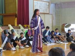 ６年　日本の歴史の発表（卑弥呼）