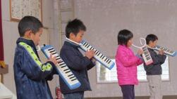 「こぎつね」の合奏