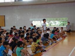 感想をしっかり発表