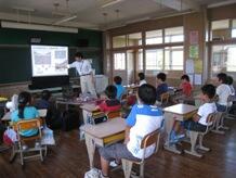 尾鈴農業水利事業所の出前授業