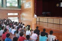 校長先生のお話