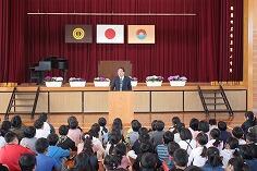 校長先生のお話