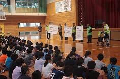 パトロール隊の方からの交通安全のメッセージ