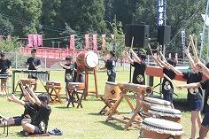 南っ子太鼓の演奏