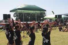 南っ子太鼓の演奏