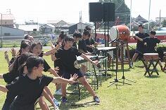 南っ子太鼓の演奏