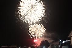 花火大会のようす