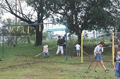 子どもたちもがんばりました。