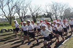 高学年男子のスタートのようす