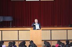 校長先生のお話