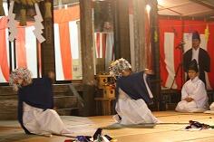 神楽のようす