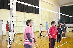 ＰＴＡミニバレー大会のようす