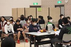 お茶の入れ方テストのようす