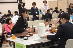 亜茶の入れ方テストのようす