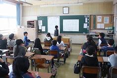 ４の１の授業のようす