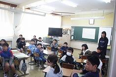 ４の２の授業のようす