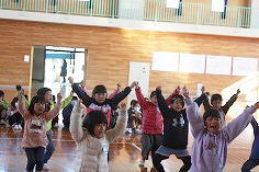 １年生の発表のようす