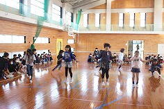 ２年生の発表のようす