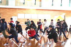 ５年生の発表のようす