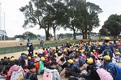 お別れ遠足のようす