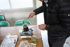 校長室での実験