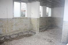 トイレ工事のようす