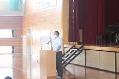 校長先生のお話