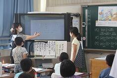 ４年生の授業のようす