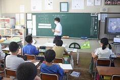 ６年生の授業のようす