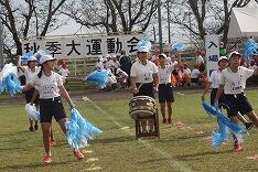 応援アピール（白団）