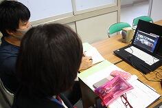 リモート会議のようす