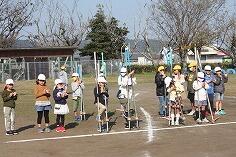 竹馬大会のようす