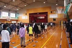 終業式のようす