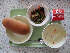 １２月１８日の給食